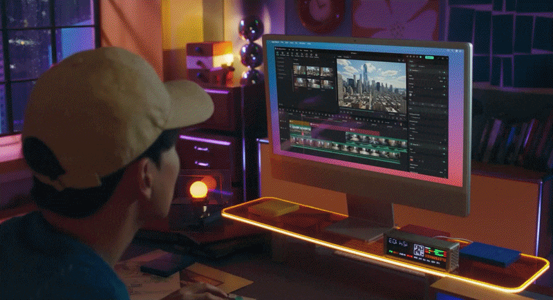 AI Video Editing Interface